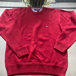 Tommy Hilfiger Knitted Sweater with Logo, Men’s XL